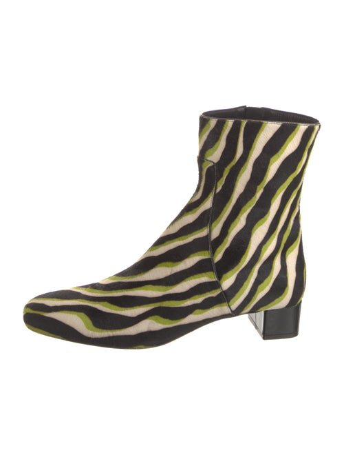 Michael Kors Collection Ponyhair Animal Print Boots