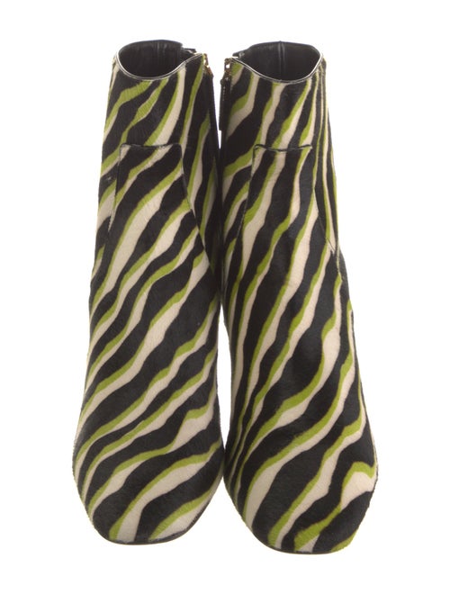 Michael Kors Collection Ponyhair Animal Print Boots