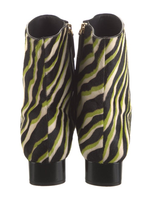 Michael Kors Collection Ponyhair Animal Print Boots