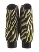 Michael Kors Collection Ponyhair Animal Print Boots
