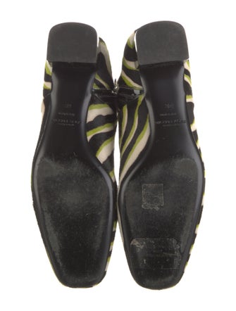 Michael Kors Collection Ponyhair Animal Print Boots