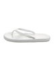 Michael Kors Collection Leather Flip Flops