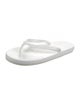 Michael Kors Collection Leather Flip Flops