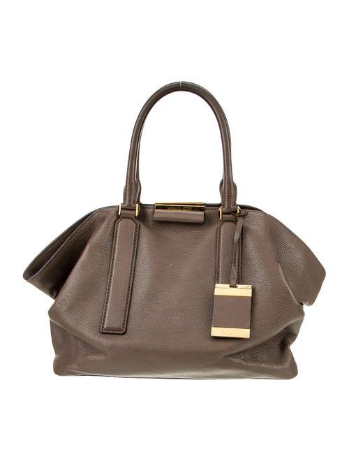 Michael Kors Collection Leather Top Handle Bag