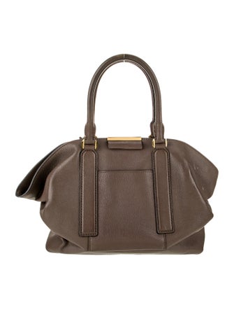 Michael Kors Collection Leather Top Handle Bag