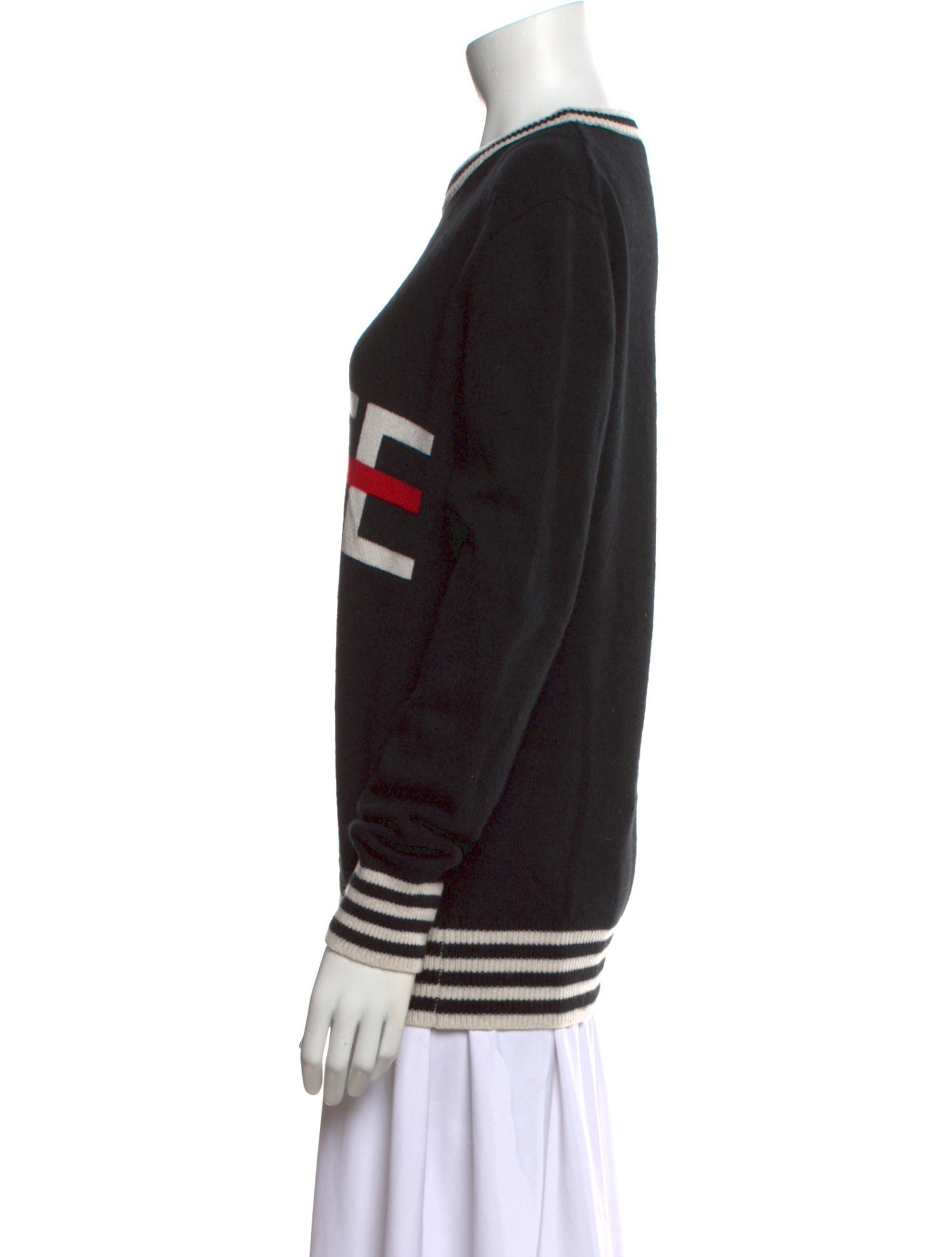 Michael Kors Collection Cashmere Striped Sweater
