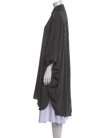 Michael Kors Collection Silk Striped Tunic