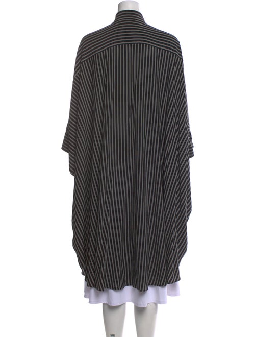 Michael Kors Collection Silk Striped Tunic