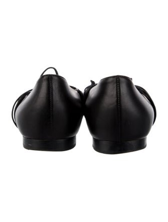 Michael Kors Collection Leather Ballet Flats