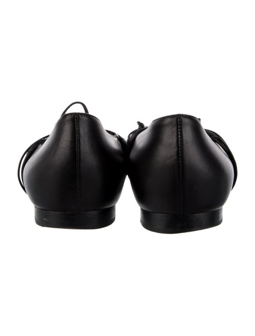 Michael Kors Collection Leather Ballet Flats