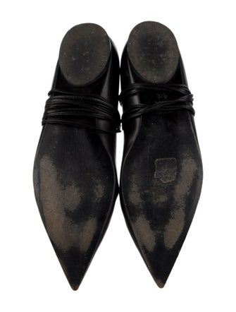 Michael Kors Collection Leather Ballet Flats