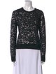 Michael Kors Collection Wool Patterned Sweater