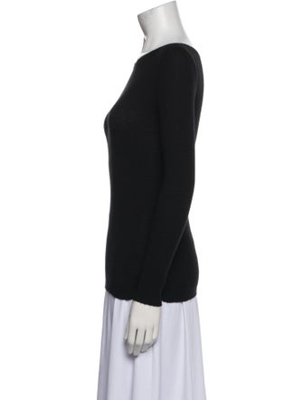 Michael Kors Collection Cashmere Bateau Neckline Sweater