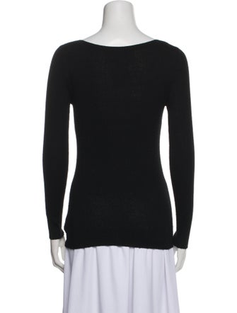Michael Kors Collection Cashmere Bateau Neckline Sweater
