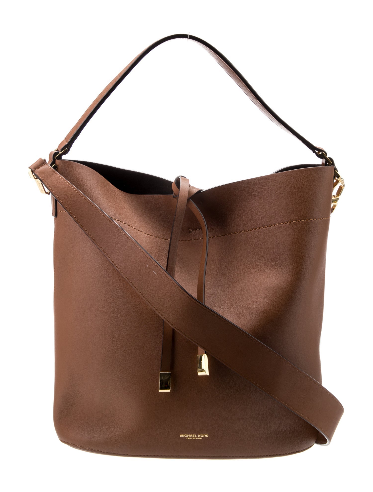 Michael Kors Collection Leather Messenger Bag