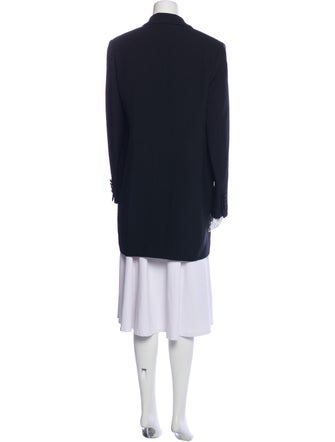 Michael Kors Collection Wool Striped Blazer