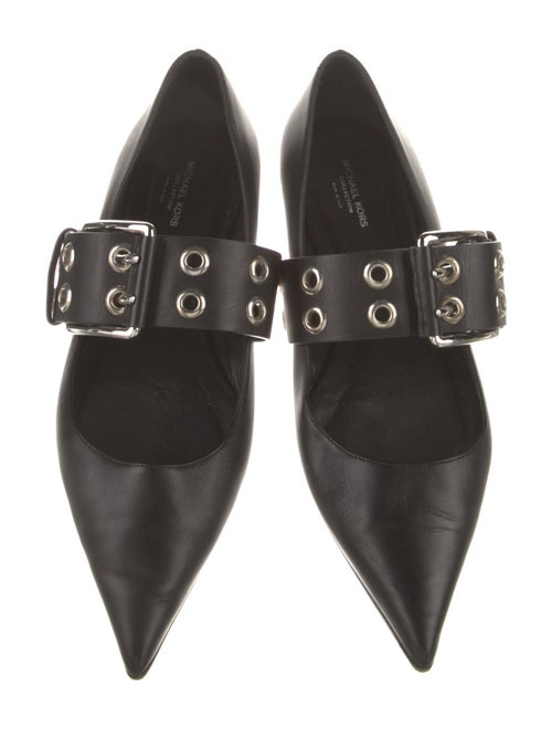Michael Kors Collection Leather Mary Jane Flats