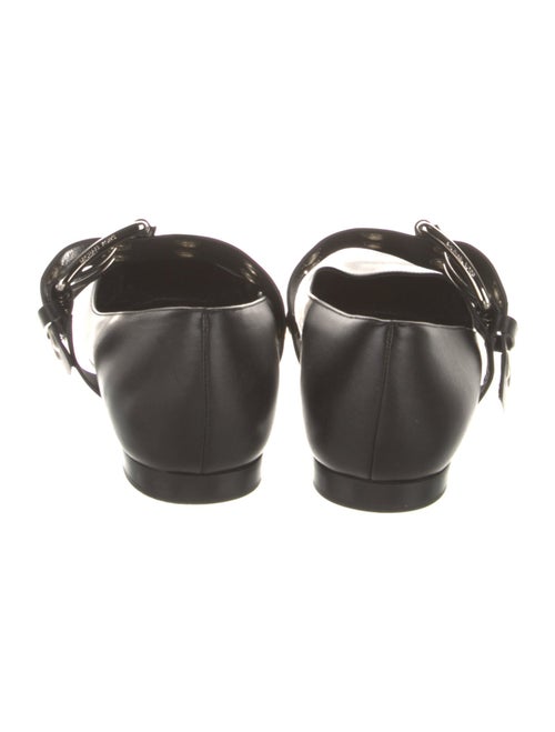 Michael Kors Collection Leather Mary Jane Flats