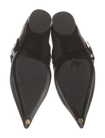Michael Kors Collection Leather Mary Jane Flats