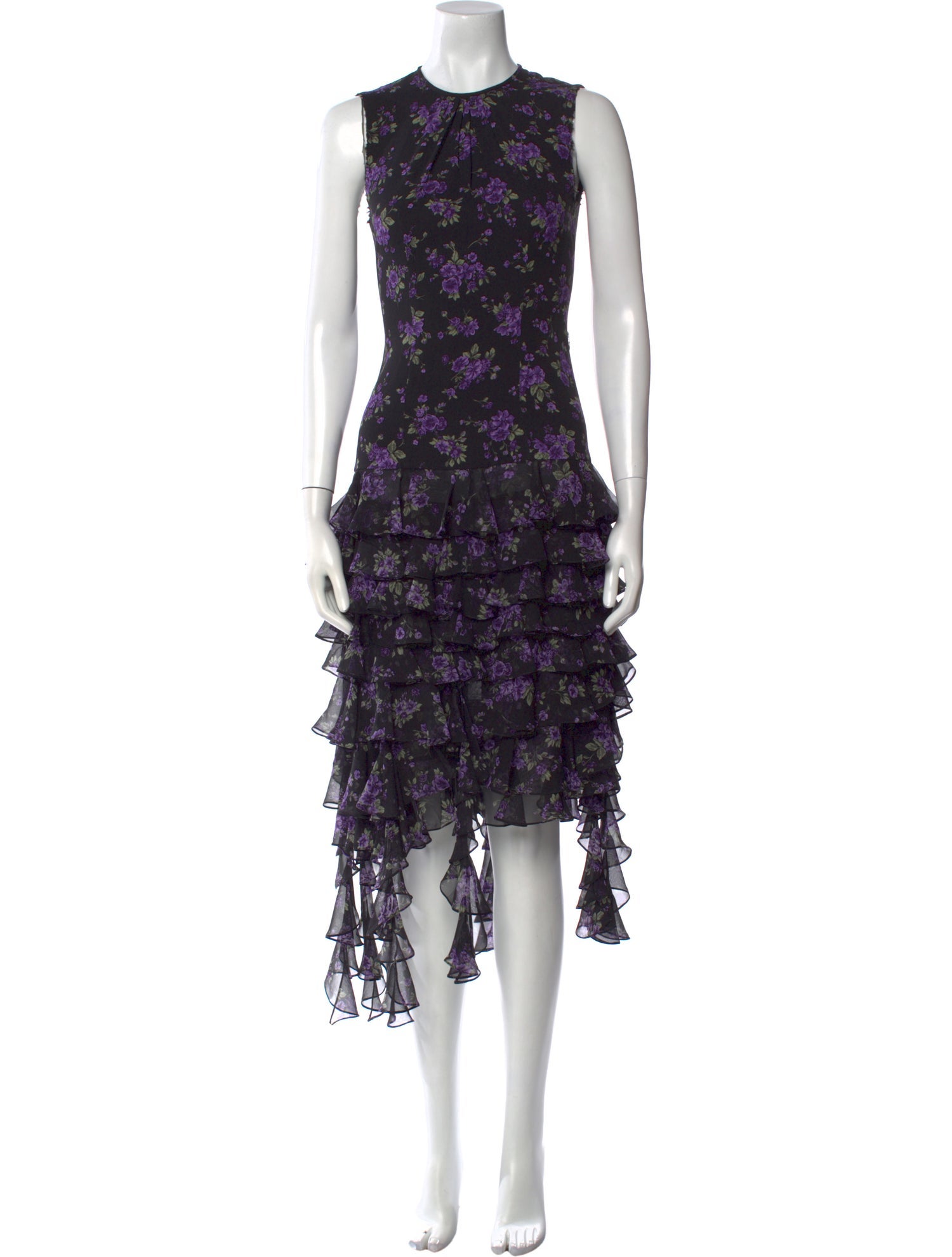 Michael Kors Collection Silk Knee-Length Dress