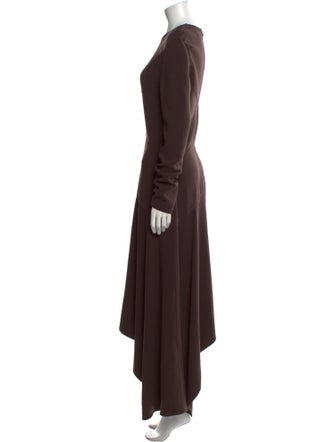 Michael Kors Collection Virgin Wool Long Dress