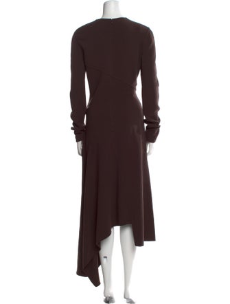 Michael Kors Collection Virgin Wool Long Dress