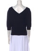 Michael Kors Collection Cashmere V-Neck Sweater