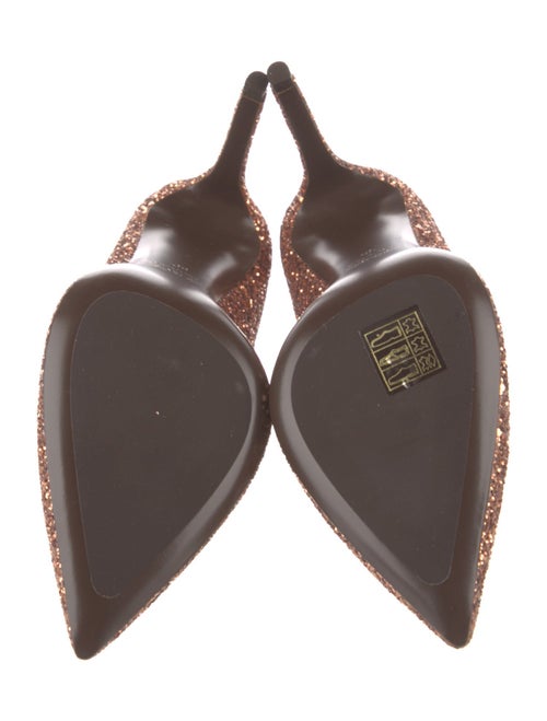 Michael Kors Collection Glitter Printed Pumps