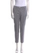 Michael Kors Collection Plaid Print Straight Leg Pants