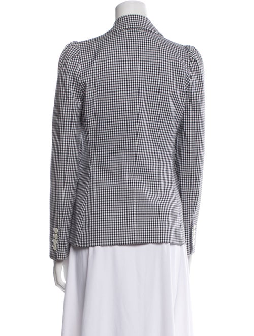 Michael Kors Collection Plaid Print Blazer