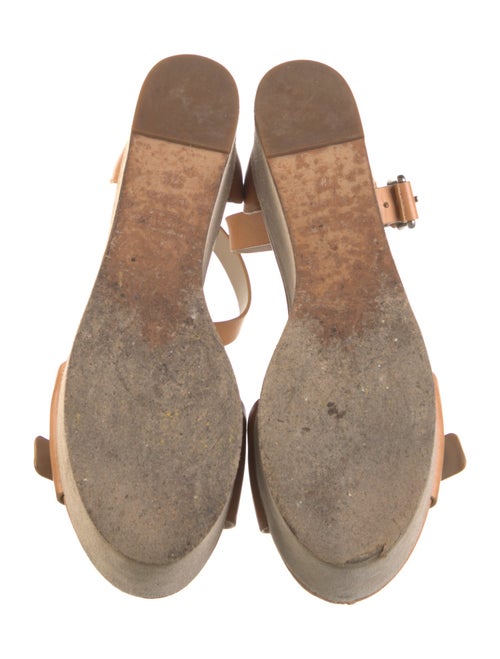 Michael Kors Collection Leather Sandals