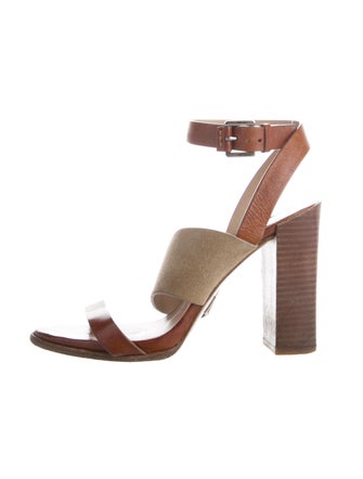 Michael Kors Collection Leather Sandals