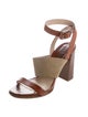Michael Kors Collection Leather Sandals