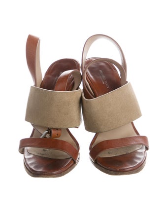 Michael Kors Collection Leather Sandals