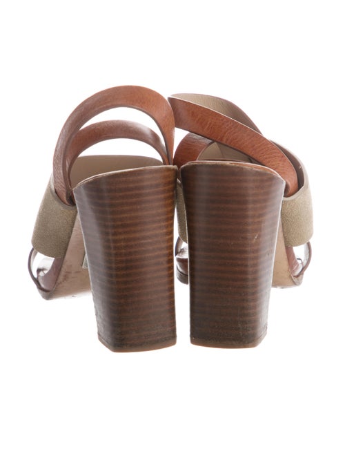 Michael Kors Collection Leather Sandals