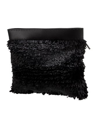 Michael Kors Collection Raffia Portfolio