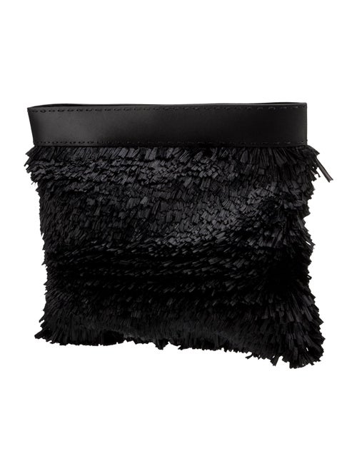Michael Kors Collection Raffia Portfolio