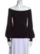 Michael Kors Collection Merino Wool Off-The-Shoulder Sweater