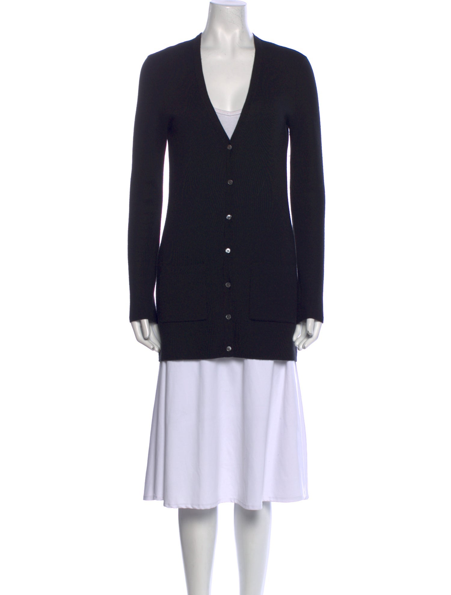 Michael Kors Collection Cashmere V-Neck Sweater