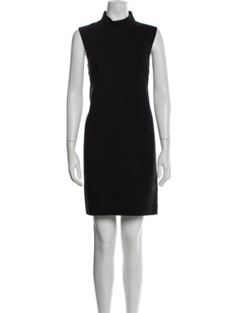 Michael Kors Collection Virgin Wool Knee-Length Dress
