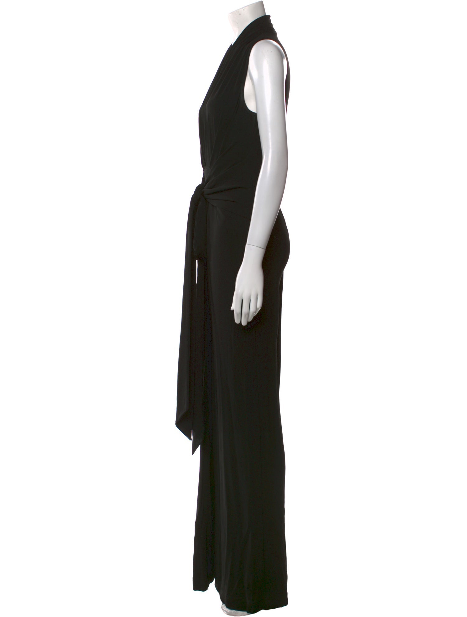 Michael Kors Collection V-Neck Jumpsuit