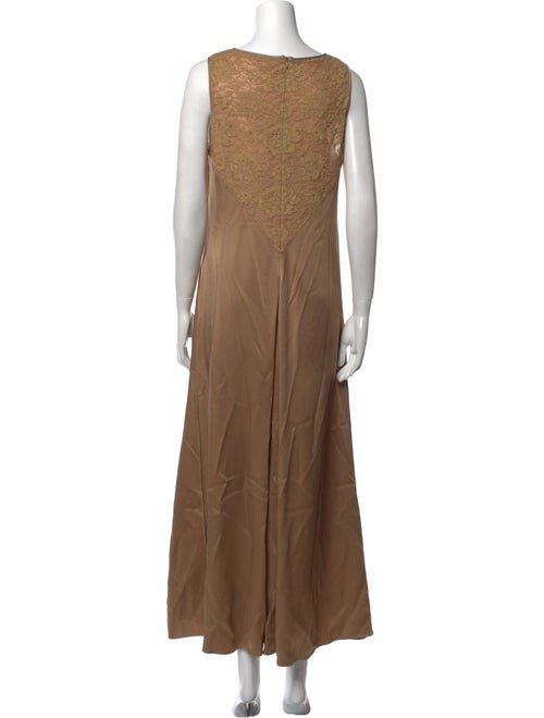 Michael Kors Collection V-Neck Long Dress