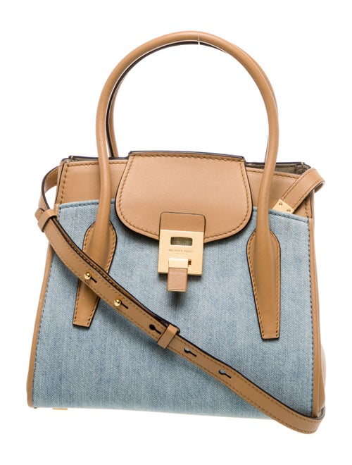 Michael Kors Collection Leather Top Handle Bag