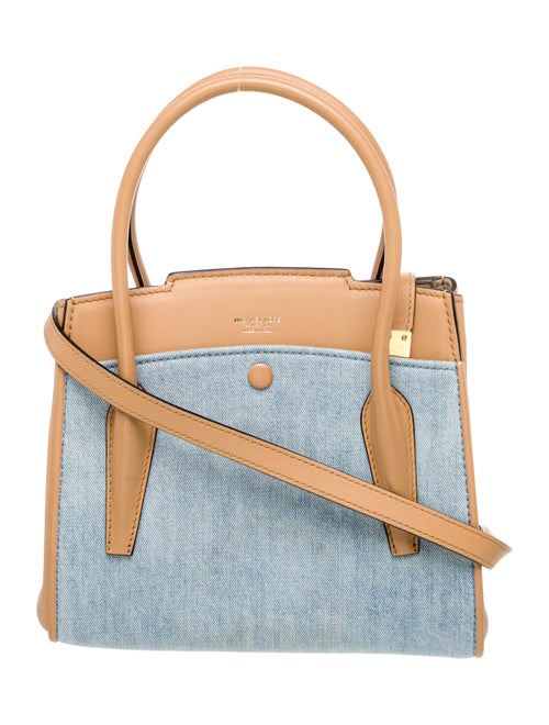 Michael Kors Collection Leather Top Handle Bag