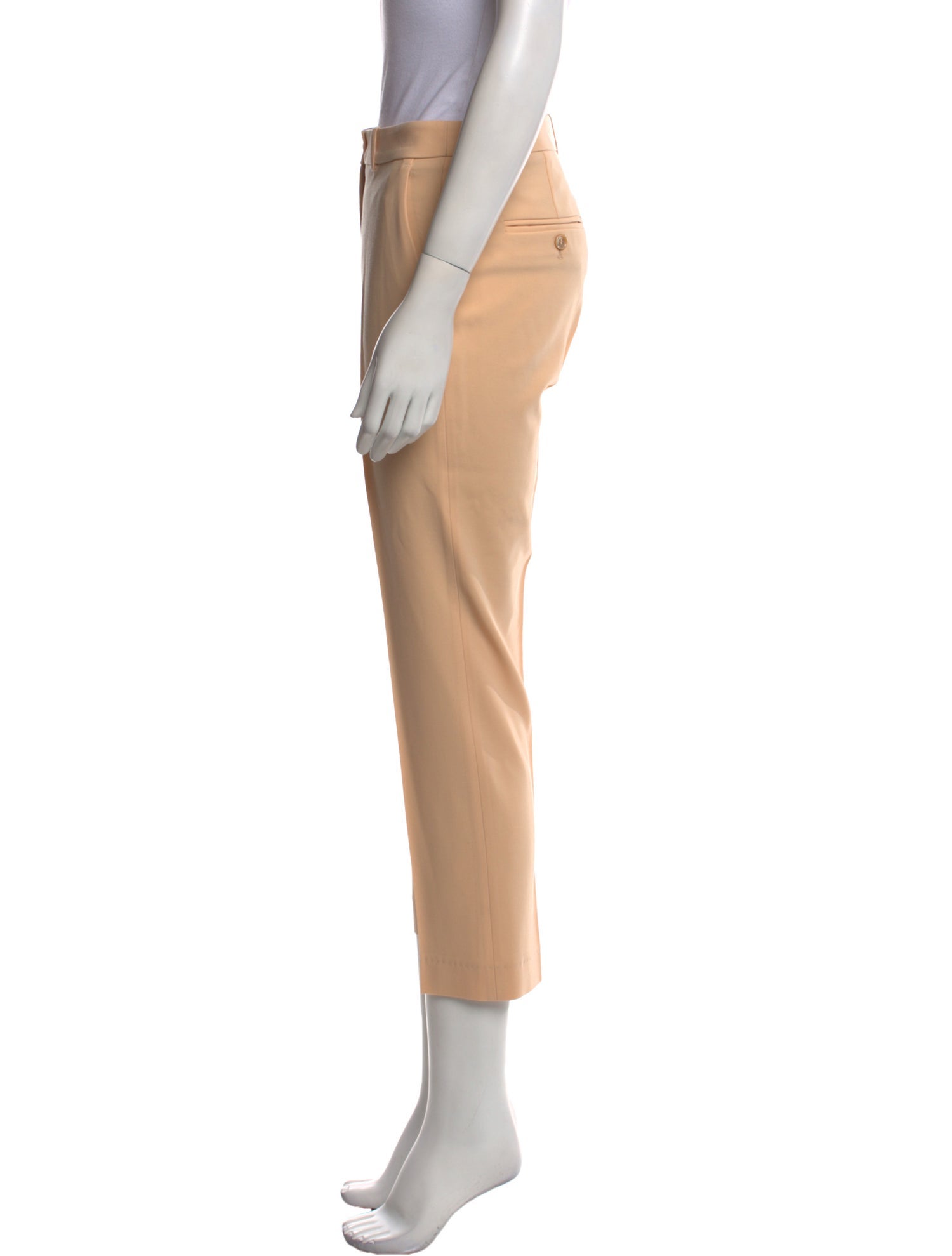 Michael Kors Collection Virgin Wool Straight Leg Pants