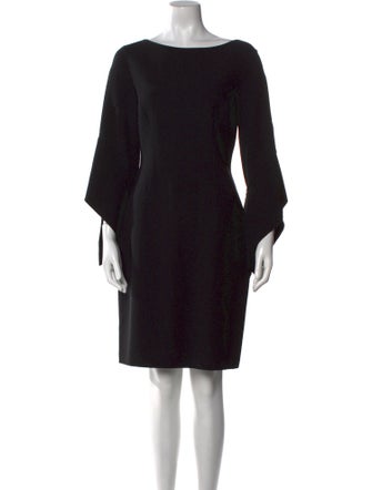 Michael Kors Collection Virgin Wool Knee-Length Dress