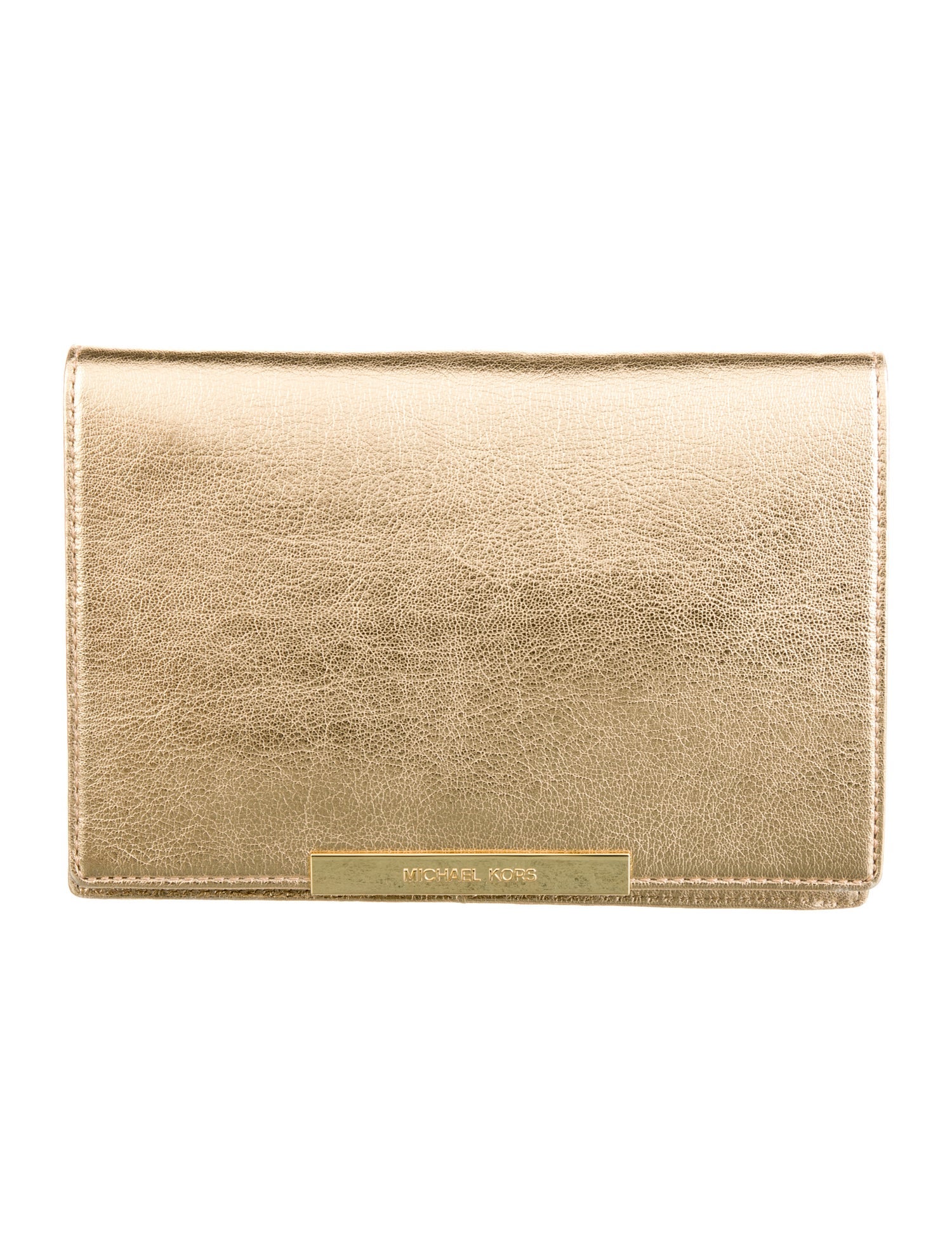 Michael Kors Collection Leather Clutch
