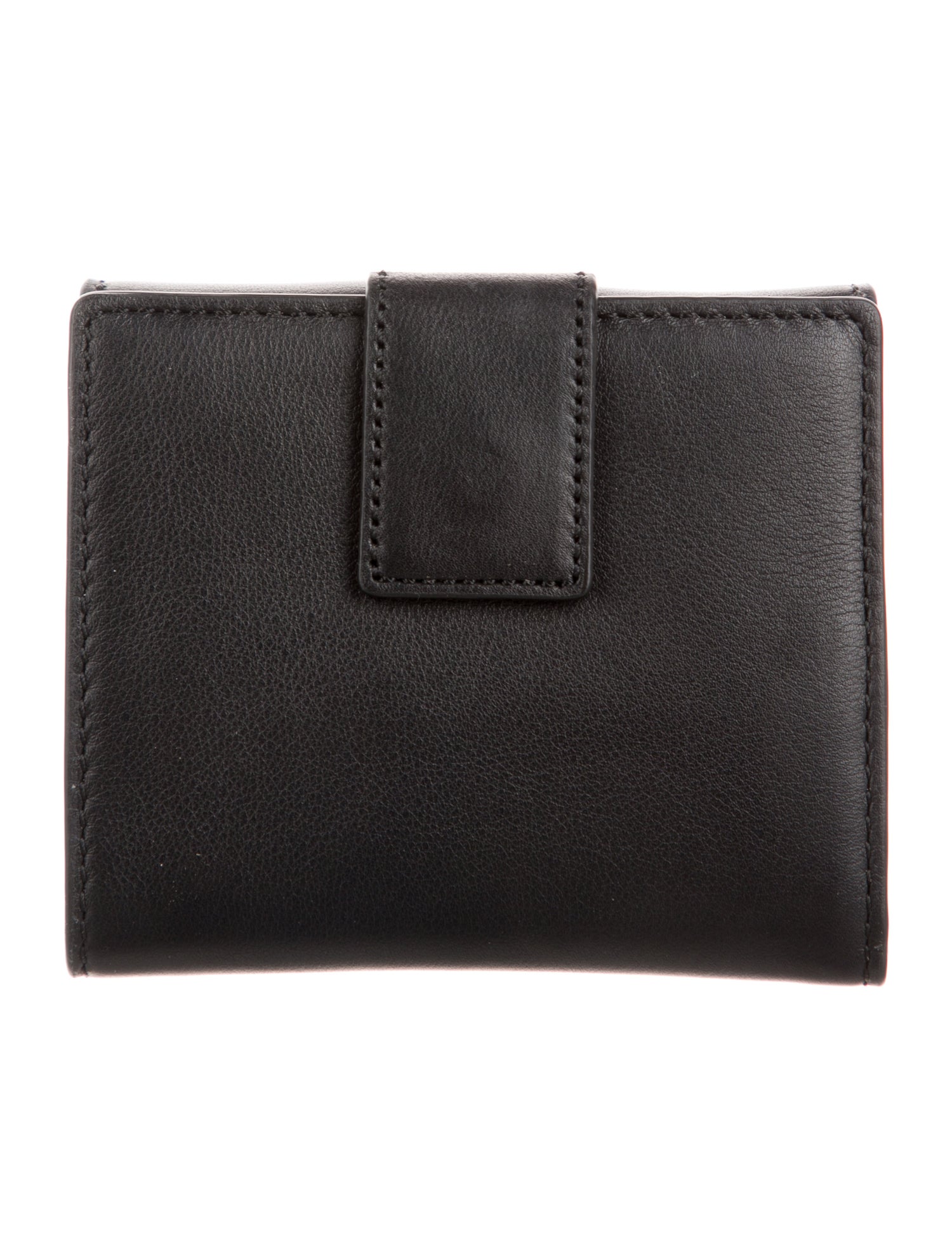 Michael Kors Collection Leather Compact Wallet