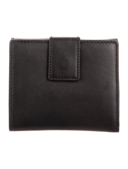 Michael Kors Collection Leather Compact Wallet