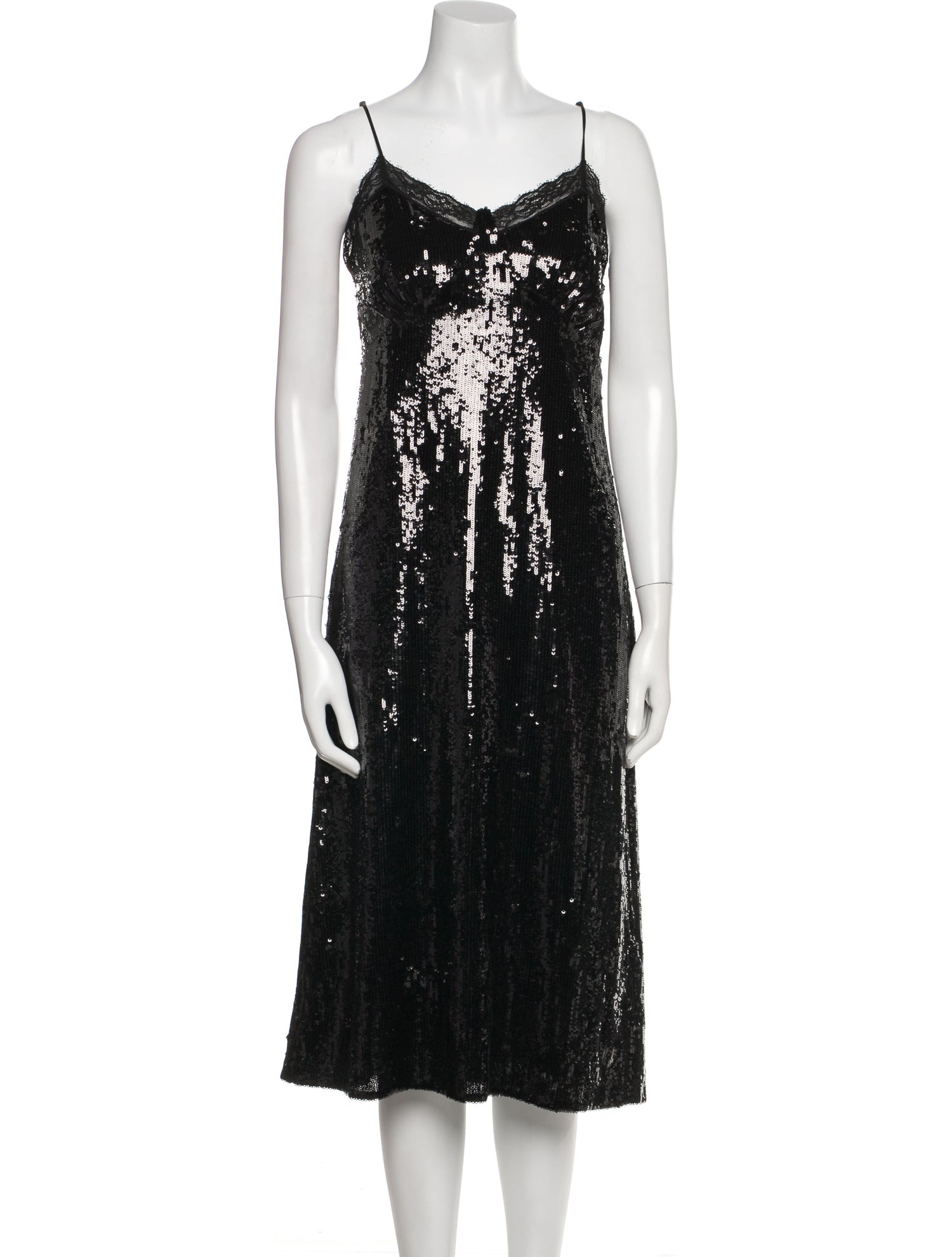 Michael Kors Collection V-Neck Midi Length Dress w/ Tags